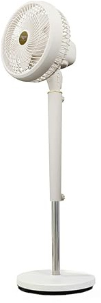 10 Pedestal Fan Powerful Airflow Standing Fan 3 Cooling Speeds Height Adjustable Telescopic Stand Multi-direction Oscillation Quiet Fan For Bedroom with Night Mode Timer