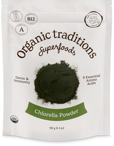 Organic Tradition Chlorella Powder 150g