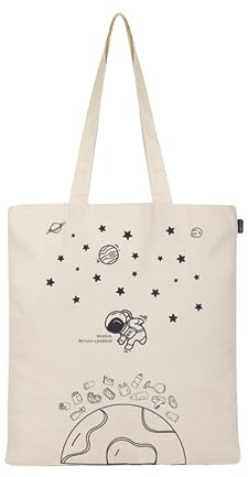 Eco Right Unisex Stoffbeutel, Tote Bag Aesthetic, Einkaufstasche Canvas Tragetasche & Stofftasche Damen Totes