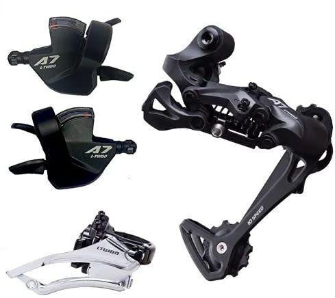 LTWOO A7 3X10 Schalthebel und Bremshebel, 30-Gang-Umwerfer-Groupset MTB Bike DEORE Fahrradumwerfer Groupset Schalthebel