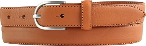 BELTINGER Damen-Gürtel aus Vollrindleder 2,5 cm | Schmaler Gürtel für Damen 25mm | Bombierter Ledergürtel