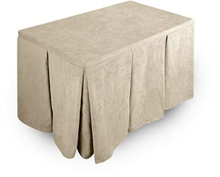 Falda o Ropa de Camilla, Enaguillas de 120x70x72, se Hacen a Medida. Tejido Anti Manchas, Mantiene el Calor. Enaguas 120x70 x (72 cm Altura), Color 1