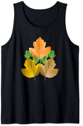 feuilles colorées d'un arbre dans la forêt automne feuille arbre à feuilles caduques Débardeur