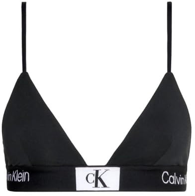 Calvin Klein Damen Bikini Oberteil Triangel Weiche Cups, Schwarz (Black), M