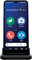 Doro 8200 4G Smartphone Ideale per Senior - Cellulare Resistente all'Acqua - Telefono Anziani - Tripla Fotocamera 16MP - Schermo 6.1 - Tasto SOS con GPS - Suono Chiaro - Base di Ricarica (Blu Scuro)