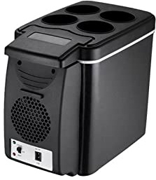 DieffematicBX Frigorifero Piccolo Car Mini Refrigerator Lightweight Dual-Use Insulated Cooler Box Container Interior Supplies Accessories