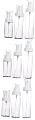 DOITOOL 9stücke Teiliges Transparente Sprühflaschen Aus Kunststoff Nachfüllbar Für Reisen Garten Und Kosmetik Gleichmäßiger Sprühnebel Und Leicht Zu Transportieren