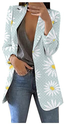 SCBFDI Veste Blazer Femme Chic Veste Femme Chic et Elegant Tailleur Femme Chic Ensemble Veste Travail Veste Costume Femme Habillée Chic Veste Rose Fushia Femme Veste Femme 36 Costume Vert 2Xl