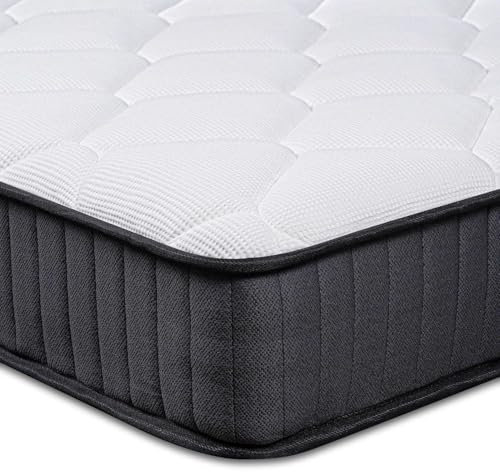 QUEEN ROSE Matratze 90x200cm H3, 7-Zonen Federkernmatratze, Höhe 18cm, Taschenfederkernmatratze mit Komfortschaum, Ergonomische Matratzen, Öko-Tex Zertifiziert