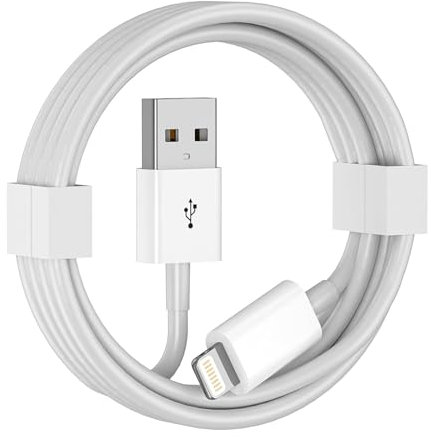 Car Apple CarPlay Cable, 1M USB A to Lightning Charger Cord Compatible for iPhone 14 13 12 11 Pro Max XR XS X 8 7 6 Plus SE iPad