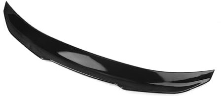Heckspoiler Für B&MW 5 Series F10 F18 M5 2011–2017 520i 525i 528i 530i 535i Limousine 4-türiger Heckdeckel-Spoiler-Flügel-Splitter-Lippe(Glossy Black)