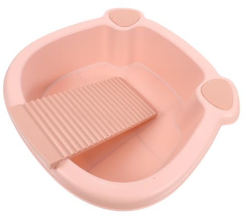 VALICLUD Tabla De Lavar Y Lavabo Cubo Cuadrado Lavabo para Pies Bañera Fregador Eléctrico para Limpieza Cubo para Ropa Lavado A Mano Herramientas De Limpieza De Remojo