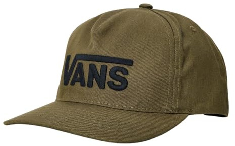 Vans Unisex-Snapback-Kappe mit Drop-V-Logo, Grün, Einheitsgr��e