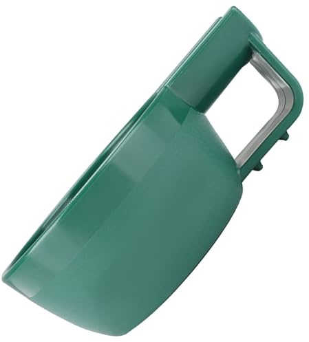 RUNROTOO Tazón de Jabón de Afeitar de Plástico Pp Verde Diseño Profundo y Gran Tamaño para Espuma, Adecuado para Uso en Casa y Dormitorio