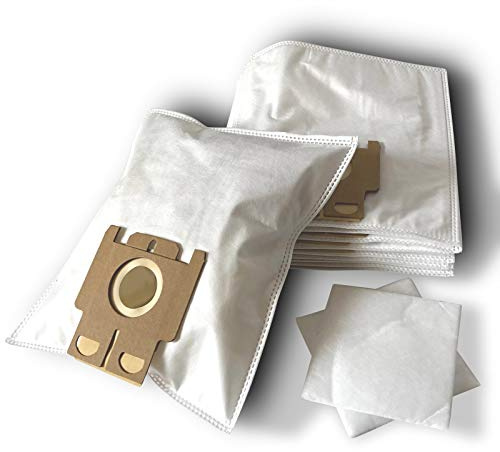 ZZ-Clan 10 Sacs aspirateur Compatible pour Miele S143, aspirateur Sacs à poussière S 143 (+2 Filtres - 604)