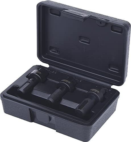 KS Tools 150.1355 Radmuttern-Gewindereparatur-Satz, 3-teilig, 4042146641422 | 150.1355, Gewindeschneidwerkzeugsatz