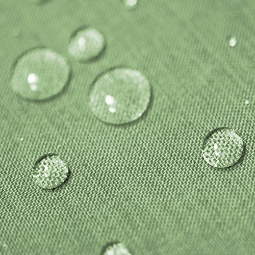 amp-artshop Gartentischdecke Lotus Effekt Oval 130x220 cm Hellgrün Grün - Farbe, Form & Größe wählbar mit Fleckschutz - (LE_O130x220HGrün)