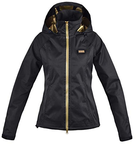 Kingsland Regenjacke Loris für Damen Schwarz F/S 18, Kin18_FS_Gr.:L