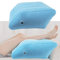 Nicoone Leg Elevation Pillow Knee Support Pillow Inflatable Foldable Leg Rest Cushion Knee Support Pillow for Puncture-resistant Reduce Swelling Improve Circulation
