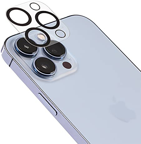 Case-Mate - Protezione dell'obiettivo - Copriobiettivo per iPhone 13 Pro Max - Ultra alta chiarezza - Lente in vetro