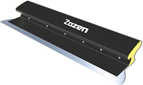 Zozen 40cm Spatole per Stucco/coltello a parete secca, Lame in acciaio inossidabile + design della maniglia a forma di z,Per intonaco o applicazione a parete.