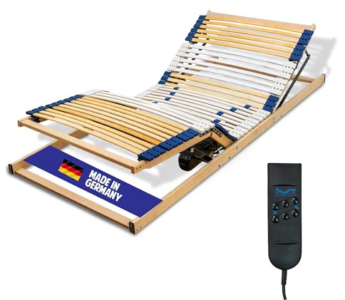 Coemo 7-Zonen Lattenrost mit Motor, 120x200 cm, komplett montiert
