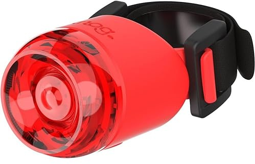 Knog Plug Fahrradlampe, LED-Rücklicht StVZO, rot (10 Lumen)