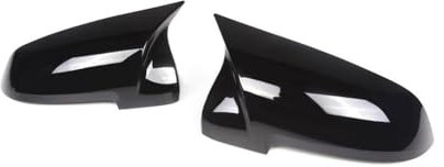 Außenspiegelabdeckungen Auto Flügel Seite Rückspiegel Kappe Abdeckung Für BMW 5 Serie F10 F11 F18 F07 Für 6 Serie F06 F12 F13 Für 7 Serie F01 F02 F03 F04 2014-2018 Auto Spiegelkappen ( Color : Gloss b