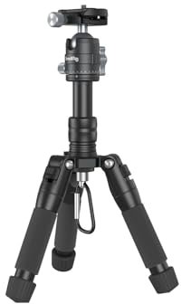 SMALLRIG VT-20 Aluminum Mini Tripod 20 in/ 52 cm Desktop Tripod with 360° Ball Head, Compact Desktop Tripods for DSLR Camera Video Camcorder, Load up to 13lb/6kg - 4289