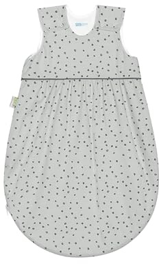 Odenwälder Coolmax-Schlafsack Timmi Cool & Windel Blaubär | Sommerschlafsack Atmungsaktiv | Leichter Kinderschlafsack 100% Baumwolle | Baby-Schlafsack Ärmellos ohne Beine