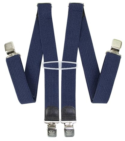 Glamexx24 Hosenträger für Herren Damen: Breit 4cm, Einstellbar und Elastisch Arbeitshose Hosenträger, Starken Metall Clip, Einheitsgröße für Männer und Frauen