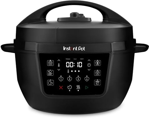 Instant Pot Multicooker XL 7.1L 7-in-1 Smart Cooker - olla a presión, cocción lenta, arrocera, sartén, yogurtera, vaporera y calentador de alimentos, Negro