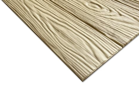DECCART 3D Wandpaneele 120 Stück 100 x 16,7 x 0,4 cm Holzoptik - XPS Schaumstoff Paneele Wand & Decke - Deko Wandverkleidung Platten zum Kleben Kein Streichen - Leichte Deckenpaneele, 20m²