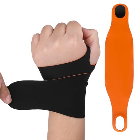 Prasacco Ulnar Wrist Brace, Ultra-Thin Elastic Wrist Brace Wrist Wraps Adjustable Elastic Hand Brace for TFCC Tear Wrist Compression Strap for Fitness, Sports, Tennis, Fit Both Hands