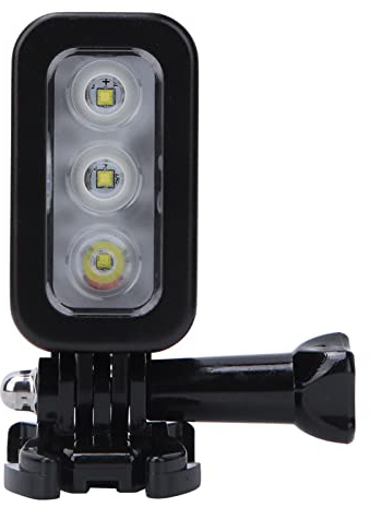 Tauchlicht, Kamerablitz, Wiederaufladbarer USB-Akku, wasserdichte LED-Videolampe, Unterwasser-Tauch-Fülllicht, Weitwinkel-Unterwasserlicht für Sportkameras