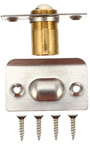 DOITOOL 2pièces Loqueteau à Bille Acier Inoxydable Serrure Invisible Corps De Porte Réglable Accessoire Anti-rouille Pour Meubles Armoires Et Placards