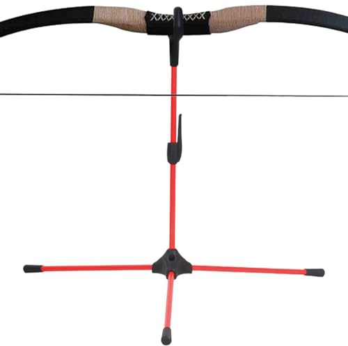 Recurve- -Arbeitsständer, Bogenständer für Bogenschießen, zusammenklappbarer Ständer für, Recurve-Bogenhalter | Leichter Bogenhalter aus Fiberglas, sichere Präsentation, Recurve-, Langb