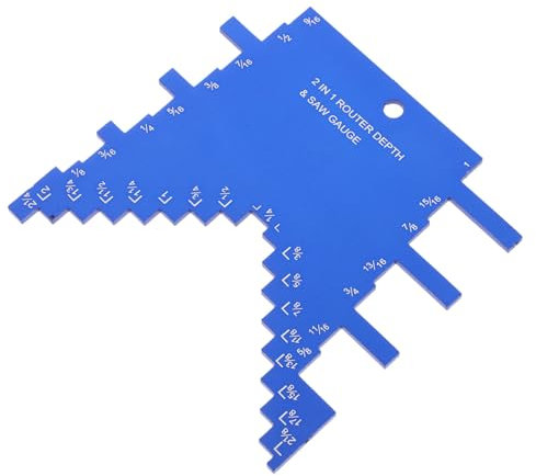 DIYEAH Carpentry Gauges Woodworking Gauge Tool for Depth Measuring for Woodworking Projects