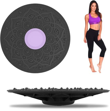 Planche D'équilibre, Coussin D'équilibre, Planche Oscillante Antidérapante, Coussin D'équilibre de Thérapie de Yoga, Gymnastique, Entraînement du cœur, Fitness, Exercice de Rééducation