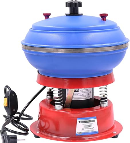 Polishing Buffing Machine 6.2l 220v 90w Jewelry Buffing Machine Vibration Polishing Machine Electric Tumbler Bowl Machine For Metal Parts, Gems Jade Crafts, Auto Parts