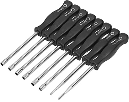 RASTKY Ensemble d'outils de Réglage du Carburateur pour 2 Cycles de Tronçonneuse à Moteur et Monteurs de Troummeurs Kit d'outils de Réglage du Carburateur
