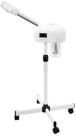 750W 50HZ Gesichtsdampfer 600ml Kapazität des Wassertanks Bedampfer 0-20min Timing Zeit Gesichtssauna Verdampfer
