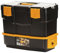 Caja de herramientas L420xP220xH340 mm, con 2 organizadores + bandeja + compartimento para herramientas eléctricas