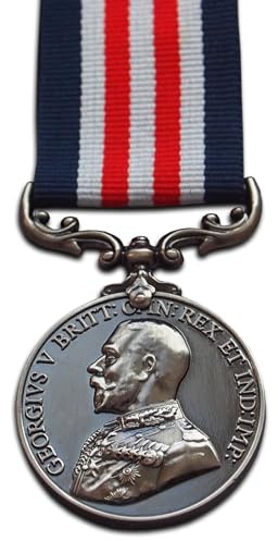 Trikoty Bravery in the Field Military Medal for British Army Award for Gallantry Repro