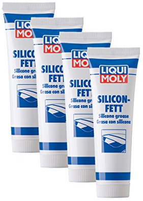 Liqui Moly 4X 3312 Silicon-Fett transparent Silikonfett Paste Schmiermittel 100g