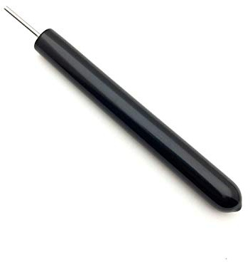 Paper Bead Roller Quilling Tool 2mm (5/64) Diameter 3/4 Long Slot in Tip with Comfort Grip Handle Includes Instructions
