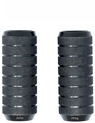 Velites - Lastres Pesados para Comba Earth 2.0-2 x 200g para Entrenamiento de Fuerza - Pesos Intercambiables para Saltar a la Comba, CrossFit y Boxeo - Desarrollo Muscular de Hombros y Antebrazos