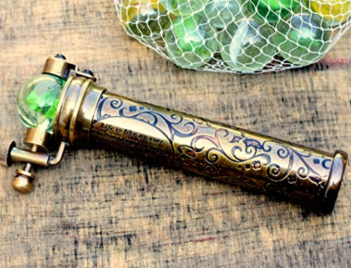 ANTIQLICIOUS Premium Handcrafted Kaleidoscope – Vintage Optical for Adults | Twist to Reveal Stunning Patterns | Ideal for Art, Science, and Creativity Enthusiasts