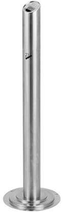 SONGYL-20249 posacenere da Esterno Colonna portacenere da Pavimento for Esterni Collezione Mozziconi di Sigaretta in Acciaio Inossidabile Argento posacenere da Terra