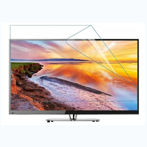 tyfuture Givré Protecteur D'écran TV Film De Protection D'écran LCD Anti-éblouissant/Antireflet, Filtre D'écran Réduit La Fatigue Oculaire pour Téléviseur HD LCD LED OLED(75 inch 1682x966mm)